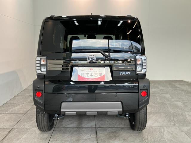 タフトGターボ ダーククロムベンチャー 9型DA 駐車支援システム衝突被害軽減ブレーキ コーナーセンサー ターボ 9インチディスプレイオーディオ Bluetooth フルセグ パノラマカメラ 前後ドラレコ レーダークルーズコントロール 駐車支援システム エコアイドル(滋賀県)の中古車