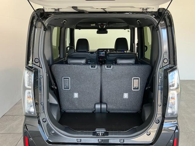 タントカスタムＲＳリミテッド　ターボ　９型Ｄ・Ａ　届出済未使用車衝突被害軽減ブレーキ　コーナーセンサー　９型ディスプレイオーディオ　Ｂｌｕｅｔｏｏｔｈ　ＵＳＢ　バックカメラ　両側電動スライドドア　前席シートヒーター　ＬＥＤ　レーダークルーズ　スマートキー　ターボ（滋賀県）の中古車