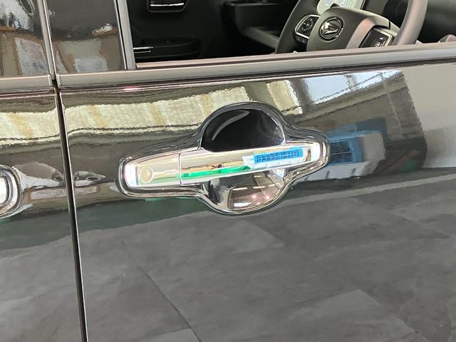 タントカスタムＲＳリミテッド　ターボ　９型Ｄ・Ａ　届出済未使用車衝突被害軽減ブレーキ　コーナーセンサー　９型ディスプレイオーディオ　Ｂｌｕｅｔｏｏｔｈ　ＵＳＢ　バックカメラ　両側電動スライドドア　前席シートヒーター　ＬＥＤ　レーダークルーズ　スマートキー　ターボ（滋賀県）の中古車