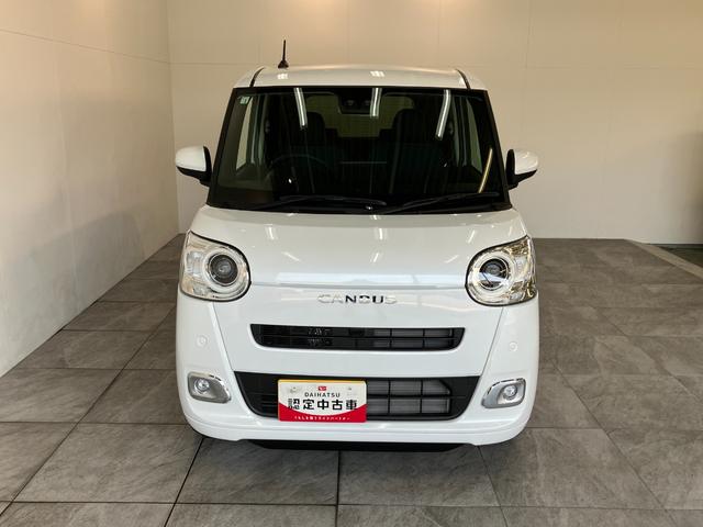 ムーヴキャンバスセオリーG 9型ディスプレイオーディオ 届出済未使用車衝突被害軽減ブレーキ コーナーセンサー 9型ディスプレイオーディオ フルセグ Bluetooth USB バックカメラ 両側電動スライドドア 前席シートヒーター LED ワイヤレス充電器 エコアイドル(滋賀県)の中古車