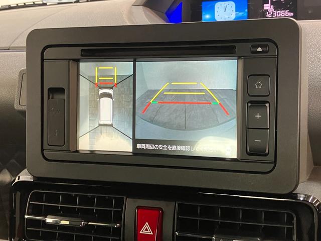 タントカスタムRSターボ 4WD ディスプレイオーディオ 駐車支援衝突被害軽減ブレーキ コーナセンサー ディスプレイオーディオ USB パノラマカメラ ETC 駐車支援システム 前席シートヒーター レーダークルーズ 両側電動スライドドア LED ターボ 4WD(滋賀県)の中古車