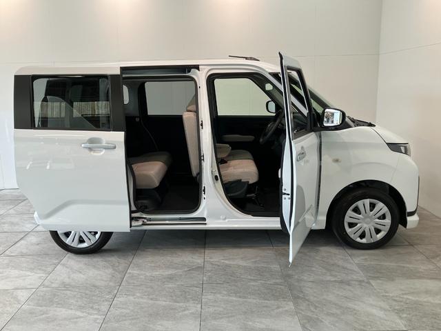 ムーヴＸ　９型Ｄ．Ａ　バックカメラ　左側パワスラ　届出済未使用車衝突被害軽減ブレーキ　コーナーセンサー　９インチディスプレイオーディオ　Ｂｌｕｅｔｏｏｔｈ　フルセグ　バックカメラ　左側電動スライドＤ　ＬＥＤヘッドライト　オートライト　オートエアコン　届出済未使用車（滋賀県）の中古車