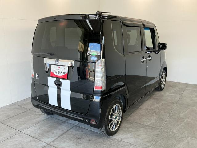 Ｎ−ＢＯＸ 中古車 Ｇ・ターボＬパッケージ　ワンセグナビ　Ｂカメラ　クルコンワンセグナビ　ＤＶＤ再生　Ｂｌｕｅｔｏｏｔｈ　バックカメラ　ＥＴＣ　左側電動スライドドア　ＬＥＤヘッドライト　オートエアコン　電動格納式ミラー　クルーズコントロール　スマートキー　パドルシフト　ターボ