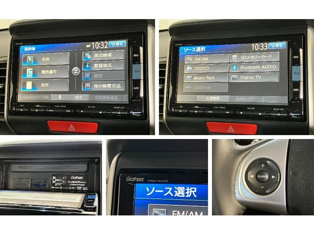Ｎ−ＢＯＸＧ・ターボＬパッケージ　ワンセグナビ　Ｂカメラ　クルコンワンセグナビ　ＤＶＤ再生　Ｂｌｕｅｔｏｏｔｈ　バックカメラ　ＥＴＣ　左側電動スライドドア　ＬＥＤヘッドライト　オートエアコン　電動格納式ミラー　クルーズコントロール　スマートキー　パドルシフト　ターボ（滋賀県）の中古車