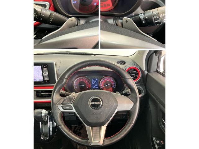 キャストスポーツSAII ターボ フルセグナビ バックカメラ LED衝突被害軽減ブレーキ フルセグナビ DVD Bluetooth USB ETC 運転席シートヒーター LED オートライト オートエアコン MOMO製ハンドル パドルシフト スマートキー エコアイドル(滋賀県)の中古車