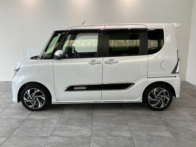タントカスタムRSスタイルセレクション ターボ フルセグナビ衝突被害軽減ブレーキ コーナーセンサー フルセグナビ Bluetooth DVD再生 USB バックカメラ 両側電動スライドドア 前席シートヒーター レーダークルーズ LED オートライト ターボ(滋賀県)の中古車