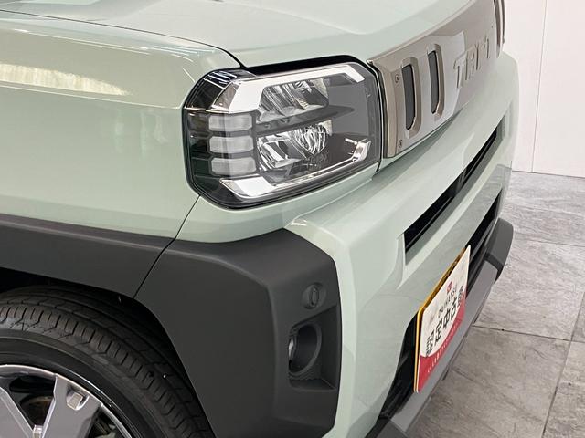 タフトＧ　ダーククロムベンチャー　９型Ｄ．Ａ　届出済未使用車衝突被害軽減ブレーキ　コーナーセンサー　９型ディスプレイオーディオ　フルセグ　Ｂｌｕｅｔｏｏｔｈ　ＵＳＢ　バックカメラ　前席シートヒーター　ＬＥＤ　オートライト　レーダークルーズ　オートエアコン（滋賀県）の中古車