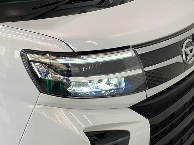タントカスタムRSリミテッド ターボ 9型DA 届出済未使用車衝突被害軽減ブレーキ コーナーセンサー 9型ディスプレイオーディオ Bluetooth USB パノラマカメラ 駐車支援システム 両側電動スライドドア 前席シートヒーター LED レーダークルーズ(滋賀県)の中古車