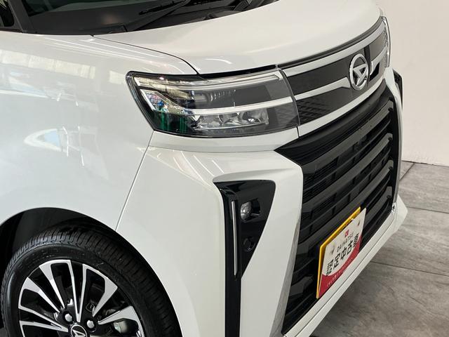 タントカスタムRSリミテッド ターボ 9型DA 届出済未使用車衝突被害軽減ブレーキ コーナーセンサー 9型ディスプレイオーディオ Bluetooth USB パノラマカメラ 駐車支援システム 両側電動スライドドア 前席シートヒーター LED レーダークルーズ(滋賀県)の中古車