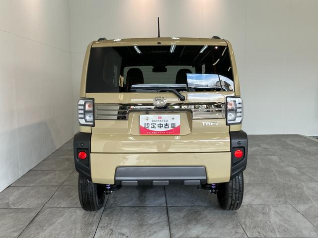 タフトＧダーククロムベンチャー　９型ＤＡ　Ｂカメラ　届出済未使用車衝突被害軽減ブレーキ　コーナーセンサー　９型ディスプレイオーディオ　フルセグ　Ｂｌｕｅｔｏｏｔｈ　ＵＳＢ　バックカメラ　前席シートヒーター　ＬＥＤ　オートライト　レーダークルーズ　オートエアコン（滋賀県）の中古車