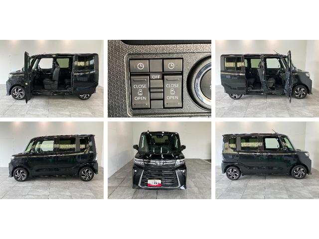 タントカスタムXリミテッド 9型D.A Bカメラ 届出済未使用車衝突被害軽減ブレーキ コーナーセンサー 9型ディスプレイオーディオ Bluetooth USB バックカメラ 両側電動スライドドア シートヒーター LED レーダークルーズ スマートキー エコアイドル(滋賀県)の中古車