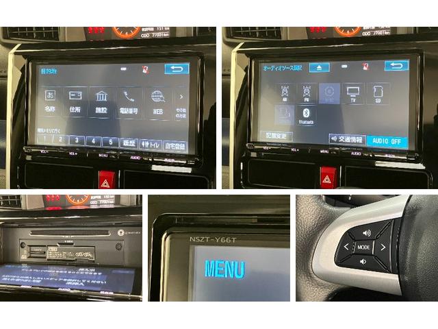 ルーミーカスタムＧ　Ｓ　９型フルセグナビ　バックカメラ　前後ドラレコ衝突被害軽減ブレーキ　９型フルセグナビ　Ｂｌｕｅｔｏｏｔｈ　ＤＶＤ再生　バックカメラ　ドラレコ　ＥＴＣ　両側電動スライドドア　ＬＥＤ　オートエアコン　クルーズコントロール　スマートキー　エコアイドル（滋賀県）の中古車