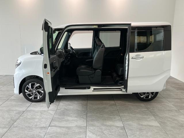 タントカスタムX 4WD ディスプレイオーディオ 駐車支援システム衝突被害軽減ブレーキ コーナーセンサー 6.2型ディスプレイオーディオ DVD再生 USB パノラマカメラ 前後ドラレコ ETC 駐車支援システム 両側電動スライドドア 前席シートヒーター LED(滋賀県)の中古車