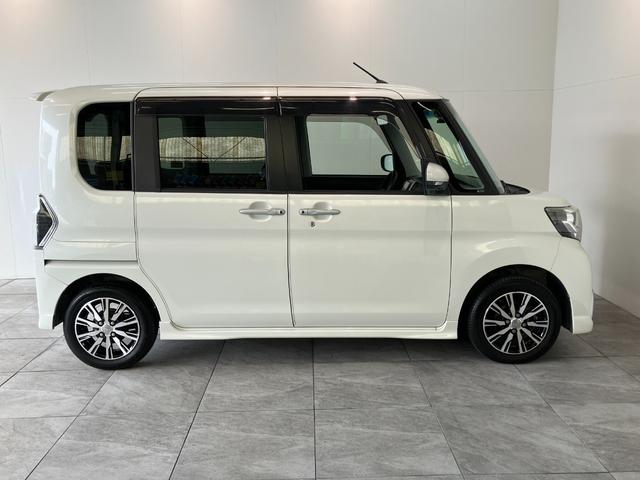 タントカスタムＸトップエディションＳＡ３　フルセグナビ　Ｐカメラ衝突被害軽減ブレーキ　フルセグナビ　Ｂｌｕｅｔｏｏｔｈ　ＤＶＤ再生　ＵＳＢ　パノラマカメラ　ドラレコ　ＥＴＣ　両側電動スライドドア　シートヒーター　ＬＥＤ　オートライト　オートエアコン　スマートキー（滋賀県）の中古車