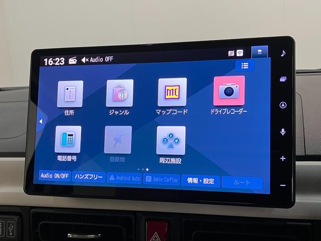ムーヴキャンバスストライプスG 10型フルセグナビ バックカメラ ドラレコ衝突被害軽減ブレーキ コーナセンサー 10型ナビ Bluetooth USB バックカメラ 前後ドラレコ 両側電動スライドドア LED オートライト オートエアコン 前席シートヒーター エコアイドル(滋賀県)の中古車