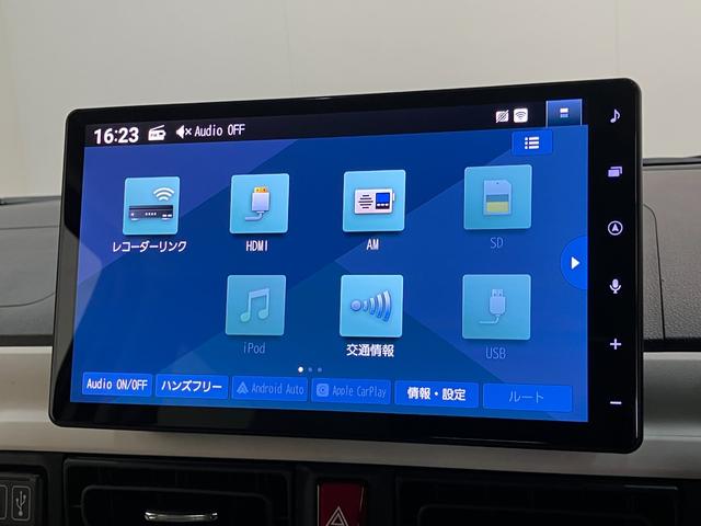 ムーヴキャンバスストライプスG 10型フルセグナビ バックカメラ ドラレコ衝突被害軽減ブレーキ コーナセンサー 10型ナビ Bluetooth USB バックカメラ 前後ドラレコ 両側電動スライドドア LED オートライト オートエアコン 前席シートヒーター エコアイドル(滋賀県)の中古車