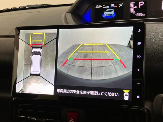 タントカスタムRSリミテッド ターボ 10型ナビ パノラマカメラ衝突被害軽減ブレーキ コーナーセンサー 10型フルセグナビ Bluetooth USB パノラマカメラ 前後ドラレコ 両側電動スライドドア 前席シートヒーター LED オートエアコン レーダークルーズ(滋賀県)の中古車
