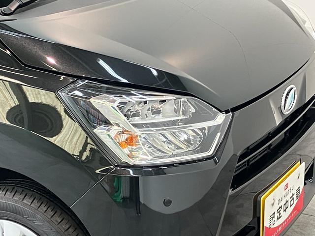 ミライースＸ　ＳＡ３　キーレス　ＬＥＤ　電動格納式ドアミラー衝突被害軽減ブレーキ　コーナーセンサー　Ｂｌｕｅｔｏｏｔｈ／ＵＳＢチューナー　バックカメラ（ナビ装着時用）　ＬＥＤ　オートライト　キーレス　電動格納式ミラー　マニュアルレベリング　エコアイドル（滋賀県）の中古車