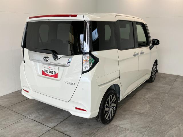 トールカスタムＧ　９型ディスプレイオーディオ　フルセグ　Ｂカメラ衝突被害軽減ブレーキ　コーナーセンサー　９型ディスプレイオーディオ　フルセグ　Ｂｌｕｅｔｏｏｔｈ　ＵＳＢ　バックカメラ　両側電動スライドドア　ＬＥＤ　レーダークルーズ　スマートキー　エコアイドル（滋賀県）の中古車