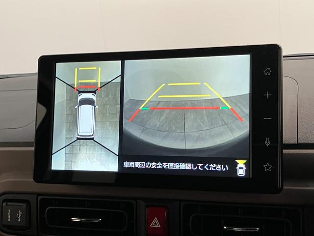 ムーヴキャンバスセオリーGターボ 9型DA パノラマカメラ 駐車支援システム衝突被害軽減ブレーキ 9型ディスプレイオーディオ フルセグ Bluetooth USB パノラマカメラ 両側パワスラ 前後ドラレコ 前席シートヒーター LED レーダークルーズ 駐車支援システム(滋賀県)の中古車