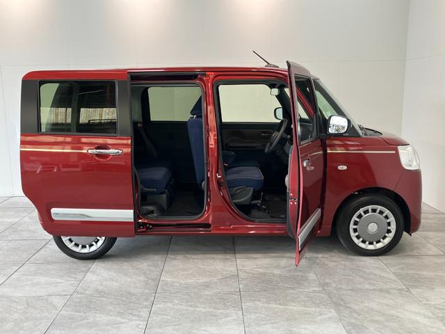 ムーヴキャンバスセオリーGターボ 9型DA 駐車支援システム 前後ドラレコ衝突被害軽減ブレーキ 9型ディスプレイオーディオ フルセグ Bluetooth USB パノラマカメラ 両側電動スライドドア 前席シートヒーター LED レーダークルーズ 駐車支援システム ターボ(滋賀県)の中古車