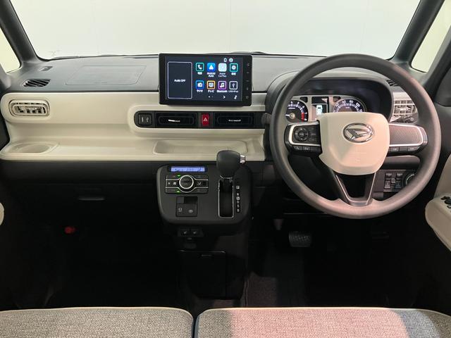 ムーヴキャンバスストライプスＧ　９型ディスプレイオーディオ　バックカメラ衝突被害軽減ブレーキ　コーナーセンサー　９型ディスプレイオーディオ　フルセグ　Ｂｌｕｅｔｏｏｔｈ　ＵＳＢ　バックカメラ　両側電動スライドドア　前席シートヒーター　ＬＥＤ　ワイヤレス充電器　エコアイドル（滋賀県）の中古車