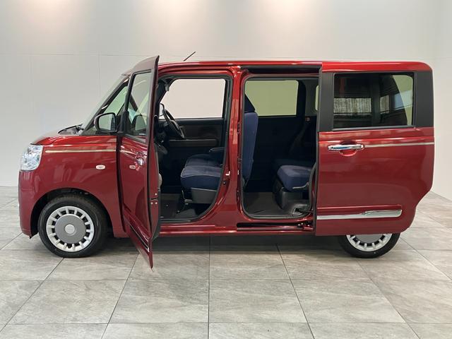 ムーヴキャンバスセオリーGターボ 9型DA 前後ドラレコ 駐車支援システム衝突被害軽減ブレーキ コーナーセンサー 9型ディスプレイオーディオ フルセグ Bluetooth USB パノラマカメラ ドラレコ 両側電動スライドドア 前席シートヒーター LED レーダークルーズ(滋賀県)の中古車