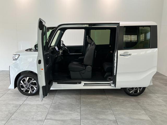 タントカスタムXリミテッド 10型フルセグナビ 届出済未使用車衝突被害軽減ブレーキ コーナーセンサー 10型フルセグナビ Bluetooth DVD再生 USB バックカメラ 前後ドラレコ 両側電動スライドドア 前席シートヒーター LED レーダークルーズ(滋賀県)の中古車