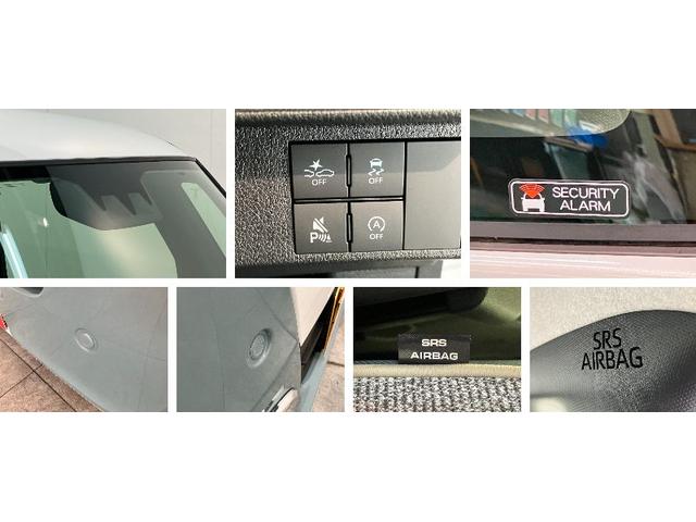 ムーヴキャンバスストライプスG 9型DA 駐車支援システム 届出済未使用車衝突被害軽減ブレーキ コーナーセンサー 9型ディスプレイオーディオ フルセグ Bluetooth USB Pカメラ 両側電動スライドドア 前席シートヒーター LED ワイヤレス充電器 駐車支援システム(滋賀県)の中古車