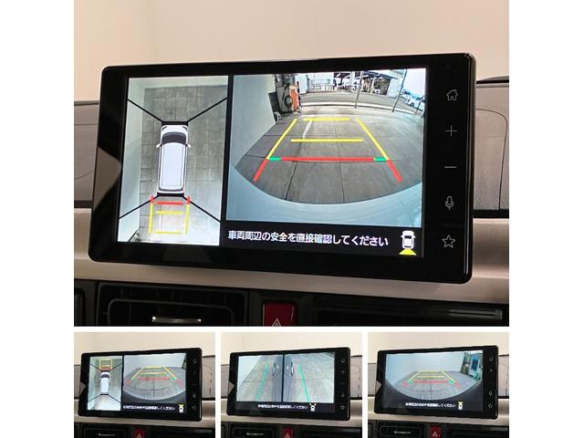 ムーヴキャンバスストライプスG 9型DA 駐車支援システム 届出済未使用車衝突被害軽減ブレーキ コーナーセンサー 9型ディスプレイオーディオ フルセグ Bluetooth USB Pカメラ 両側電動スライドドア 前席シートヒーター LED ワイヤレス充電器 駐車支援システム(滋賀県)の中古車