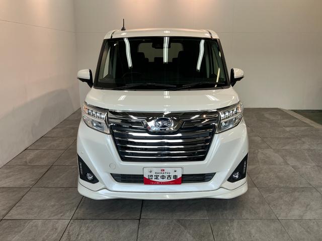 トールカスタムＧターボ　ＳＡ３　９型フルセグナビ　パノラマカメラ衝突被害軽減ブレーキ　コーナーセンサー　フルセグナビ　Ｂｌｕｅｔｏｏｔｈ　ＤＶＤ再生　パノラマカメラ　ＴＶコントロール　両側電動スライドドア　ＬＥＤ　レーダークルーズ　スマートキー　エコアイドル（滋賀県）の中古車