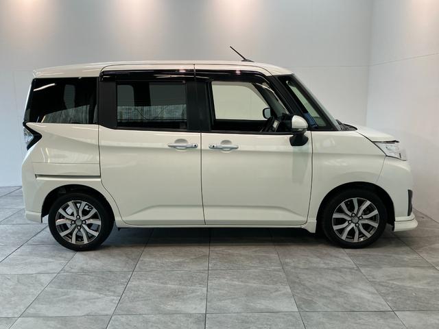 トールカスタムＧターボ　ＳＡ３　９型フルセグナビ　パノラマカメラ衝突被害軽減ブレーキ　コーナーセンサー　フルセグナビ　Ｂｌｕｅｔｏｏｔｈ　ＤＶＤ再生　パノラマカメラ　ＴＶコントロール　両側電動スライドドア　ＬＥＤ　レーダークルーズ　スマートキー　エコアイドル（滋賀県）の中古車
