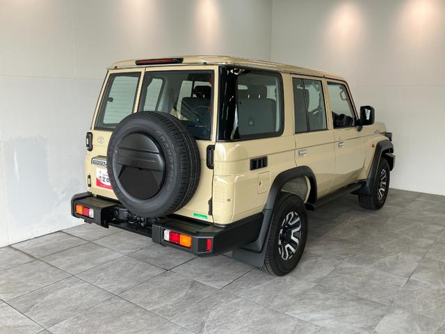 ランドクルーザー70AX 4WD ディーゼルターボ クルコン LED 車検整備付トヨタセーフティセンス ディスプレイオーディオ Bluetooth USB バックカメラ ETC LED クルーズコントロール デフロック パートタイム4WD ディーゼルターボ 寒冷地仕様車(滋賀県)の中古車