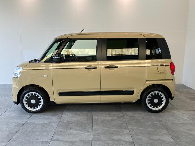 ムーヴキャンバスセオリーGターボ 9型DA パノラマカメラ 駐車支援システム衝突被害軽減ブレーキ 9型ディスプレイオーディオ フルセグ Bluetooth USB Pカメラ 両側電動スライドドア 前席シートヒーター LED レーダークルーズ 駐車支援システム ビタースタイル(滋賀県)の中古車