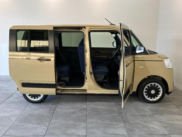 ムーヴキャンバスセオリーGターボ 9型DA パノラマカメラ 駐車支援システム衝突被害軽減ブレーキ 9型ディスプレイオーディオ フルセグ Bluetooth USB Pカメラ 両側電動スライドドア 前席シートヒーター LED レーダークルーズ 駐車支援システム ビタースタイル(滋賀県)の中古車