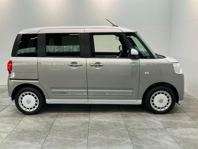 ムーヴキャンバスストライプスＧ　フルセグナビ　バックカメラ　届出済未使用車衝突被害軽減ブレーキ　コーナーセンサー　フルセグナビ　ＤＶＤ再生　Ｂｌｕｅｔｏｏｔｈ　ＵＳＢ　バックカメラ　前後ドラレコ　両側電動スライドドア　ＬＥＤ　前席シートヒーター　オートエアコン　エコアイドル（滋賀県）の中古車