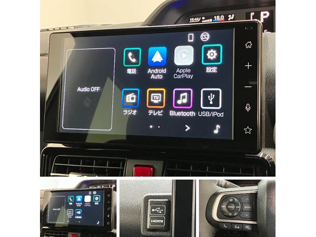 タントカスタムRSリミテッド ターボ 9型DA 届出済未使用車衝突被害軽減ブレーキ コーナーセンサー 9型ディスプレイオーディオ Bluetooth USB パノラマカメラ 駐車支援システム 両側電動スライドドア 前席シートヒーター LED レーダークルーズ(滋賀県)の中古車
