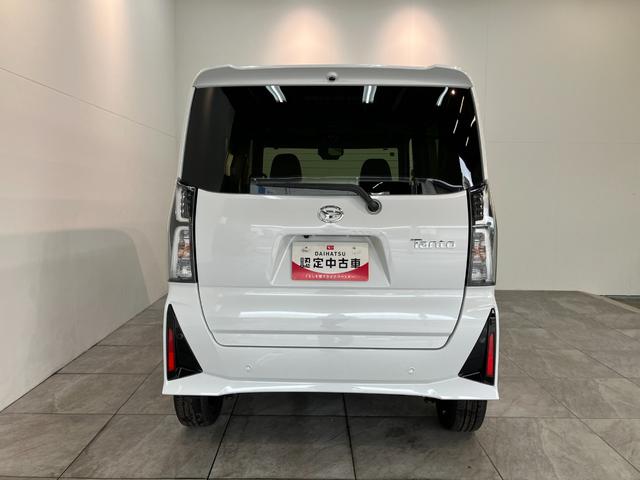 タントカスタムRSリミテッド ターボ 9型DA 届出済未使用車衝突被害軽減ブレーキ コーナーセンサー 9型ディスプレイオーディオ Bluetooth USB パノラマカメラ 駐車支援システム 両側電動スライドドア 前席シートヒーター LED レーダークルーズ(滋賀県)の中古車
