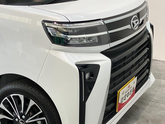 タントカスタムRSリミテッド ターボ 9型DA 届出済未使用車衝突被害軽減ブレーキ コーナーセンサー 9型ディスプレイオーディオ Bluetooth USB パノラマカメラ 駐車支援システム 両側電動スライドドア 前席シートヒーター LED レーダークルーズ(滋賀県)の中古車