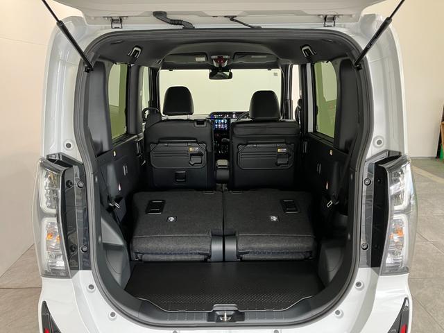 タントカスタムRSリミテッド ターボ 9型DA 届出済未使用車衝突被害軽減ブレーキ コーナーセンサー 9型ディスプレイオーディオ Bluetooth USB パノラマカメラ 駐車支援システム 両側電動スライドドア 前席シートヒーター LED レーダークルーズ(滋賀県)の中古車