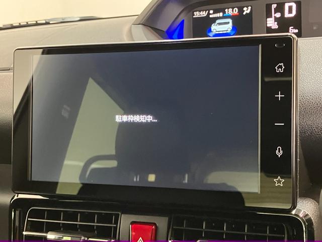 タントカスタムRSリミテッド ターボ 9型DA 届出済未使用車衝突被害軽減ブレーキ コーナーセンサー 9型ディスプレイオーディオ Bluetooth USB パノラマカメラ 駐車支援システム 両側電動スライドドア 前席シートヒーター LED レーダークルーズ(滋賀県)の中古車