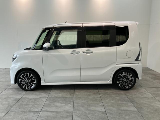 タントカスタムＲＳ　ターボ　フルセグナビ　パノラマカメラ　ドラレコ衝突被害軽減ブレーキ　コーナーセンサー　フルセグナビ　Ｂｌｕｅｔｏｏｔｈ　ＤＶＤ再生　ＵＳＢ　パノラマカメラ　ドラレコ　両側電動スライドドア　前席シートヒーター　ＬＥＤ　レーダークルーズ　ターボ（滋賀県）の中古車