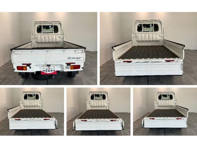 ハイゼットトラックスタンダードSA3t 4WD 5MT ETC 車検整備付衝突被害軽減ブレーキ リアコーナーセンサー AM/FMラジオ ドラレコ ETC マニュアルレベリング LED パートタイム4WD 5速マニュアルミッション車 荷台マット ゲートプロテクター(滋賀県)の中古車