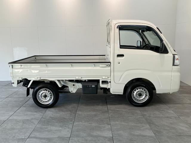 ハイゼットトラックスタンダードSA3t 4WD 5MT ETC 車検整備付衝突被害軽減ブレーキ リアコーナーセンサー AM/FMラジオ ドラレコ ETC マニュアルレベリング LED パートタイム4WD 5速マニュアルミッション車 荷台マット ゲートプロテクター(滋賀県)の中古車