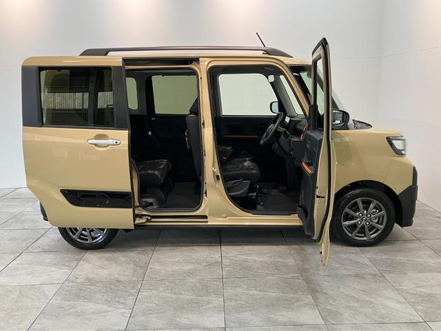 タントファンクロスリミテッド　９型ＤＡ　Ｂカメラ　届出済未使用車衝突被害軽減ブレーキ　コーナーセンサー　９型ディスプレイオーディオ　フルセグ　Ｂｌｕｅｔｏｏｔｈ　ＵＳＢ　バックカメラ　両側電動スライドドア　レーダークルーズ　ＬＥＤ　スマートキー　エコアイドル（滋賀県）の中古車