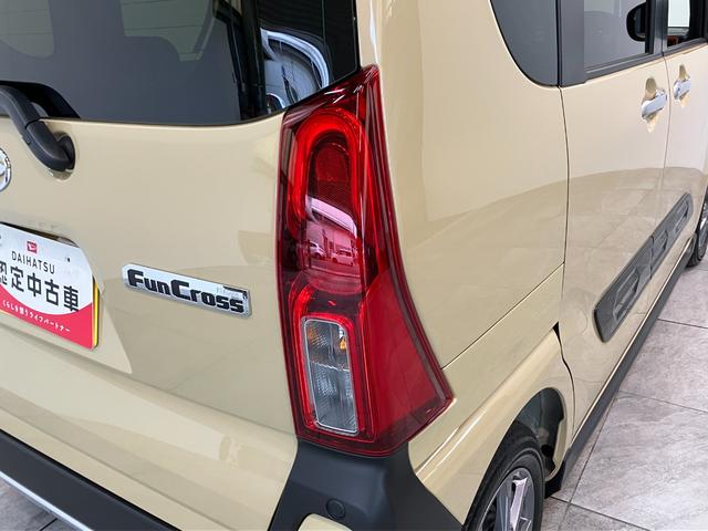 タントファンクロスリミテッド　９型ＤＡ　Ｂカメラ　届出済未使用車衝突被害軽減ブレーキ　コーナーセンサー　９型ディスプレイオーディオ　フルセグ　Ｂｌｕｅｔｏｏｔｈ　ＵＳＢ　バックカメラ　両側電動スライドドア　レーダークルーズ　ＬＥＤ　スマートキー　エコアイドル（滋賀県）の中古車