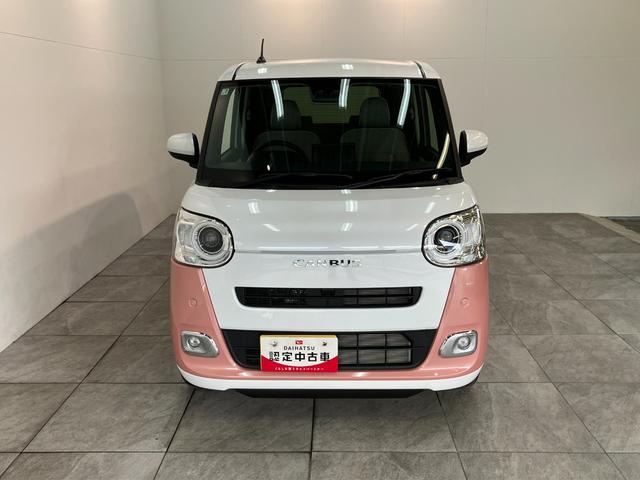 ムーヴキャンバスストライプスＧ　９型ＤＡ　フルセグ　バックカメラ　ＬＥＤ衝突被害軽減ブレーキ　コーナーセンサー　９型ディスプレイオーディオ　フルセグ　Ｂｌｕｅｔｏｏｔｈ　ＵＳＢ　バックカメラ　両側電動スライドドア　前席シートヒーター　ＬＥＤ　ワイヤレス充電器　エコアイドル（滋賀県）の中古車