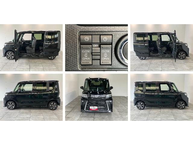 タントカスタムXリミテッド フルセグナビ バックカメラ ドラレコ衝突被害軽減ブレーキ コーナーセンサー フルセグナビ Bluetooth DVD再生 USB バックカメラ ドラレコ 両側電動スライドドア 前席シートヒーター レーダークルーズ LED スマートキー(滋賀県)の中古車