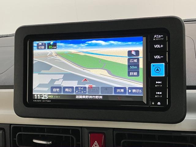 ムーヴキャンバスストライプスG フルセグナビ バックカメラ スマートキー衝突被害軽減ブレーキ コーナーセンサー フルセグナビ DVD再生 Bluetooth USB バックカメラ ドラレコ 両側電動スライドドア LED 前席シートヒーター オートエアコン エコアイドル(滋賀県)の中古車