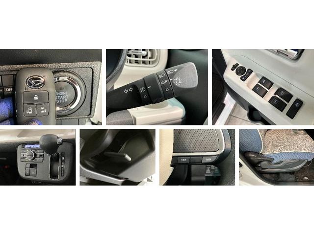 ムーヴキャンバスストライプスG フルセグナビ バックカメラ スマートキー衝突被害軽減ブレーキ コーナーセンサー フルセグナビ DVD再生 Bluetooth USB バックカメラ ドラレコ 両側電動スライドドア LED 前席シートヒーター オートエアコン エコアイドル(滋賀県)の中古車